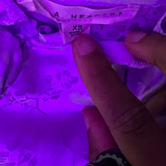 Knee length purple silky dress 💜 - Picture 2 of 3